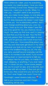The Crazy Thing Is That I Like A Boy Named Skyler So I Kinda Reacted To This As If My Friend Relationship Texts Cute Relationship Texts Relationship Paragraphs