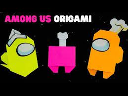 How To Make Origami Among Us Crafts How To Make Origami Origami Origami Easy Step By Step