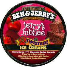 Ben Jerry S Jerry S Jubilee New For 2000 Cherry Ice Cream Ben And Jerrys Ice Cream Ice Cream Flavors