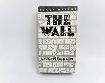 ROGER WATERS VHS Tape, "the Wall (live in Berlin)" (1990) - Etsy