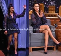 Theo wargo / getty images. Priyanka Chopra Fendi Jimmy Fallon Holi High Heel Confidential