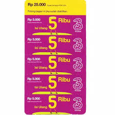 Online 24 jam aman dan terpercaya. Voucher Tri 5k Voucher Fisik Three Pulsa 5ribu Shopee Indonesia