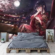 640 x 360 jpeg 60 кб. Kertas Dinding Perempuan Sakura Cantik Kertas Dinding 3d Khusus Kertas Dinding Foto Anime Jepang Mural Anak Perempuan Kamar Tidur Cosplay Kartun Wallpaper Aliexpress
