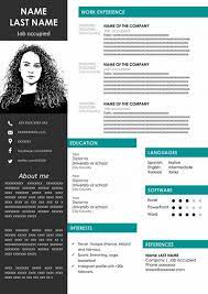 Based on a report by the bureau of labor statistics (bls), the us unemployment rate in december 2020 is 6.7%. Free Cv Template To Fill Out In Word Format Cvs Downloads