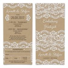 Der trend kraftpapier etabliert sich im bereich der hochzeitseinladungen. Hochzeitseinladungen Mit Antwortkarte Kraftpapier Spitze