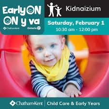 Kidnaizium Ridgetown (Indoor Program) (0-6y) Join us for some gross motor  fun where we will explore a variety of activities. *Registration Required  Location: St. Michael C.S. Gym (25 Maple St., Ridgetown) o