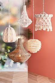 Vineyard Pendant Macrame Design Macrame Bohemian Lighting