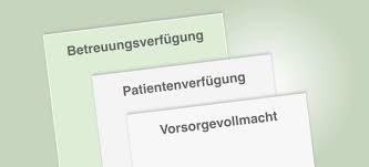 Je nachdem wie umfangreich letztere ist, kommt eine gesonderte betreuungsverfügung hinzu. Betreuungsverfugung Betreuungsvollmacht Pflege De
