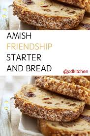 It's a sweet sourdough starter that's made by mixing up some flour, sugar, milk, and yeast and giving it time to ferment at room temperature. Amish Friendship Bread Starter And Bread Recipe Cdkitchen Com