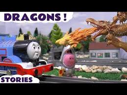 Thomas And Friends Dragons With Peppa Pig Minions And Play Doh Toys Trains Stories Juguetes Thomas And Friends Play Doh Toys Toy Train