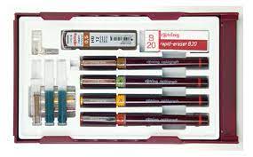 Looking for the perfect creative tool ? Rotring Rapidograph College 4er Set S0699570 Gunstig Kaufen Ebay