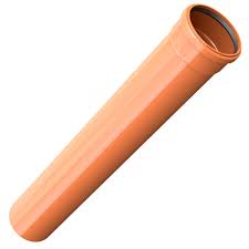 KGEM pipe with socket DN/OD 125 – 1.0 m | High-quality ...