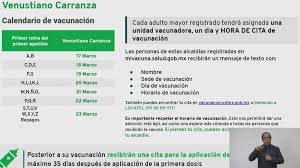 No acudir a vacunarse si presenta fiebre o síntomas de enfermedad respiratoria. Fase 4 De Vacunacion En Cdmx Llegara A La Alcaldia Venustiano Carranza Capital 21 Noticias