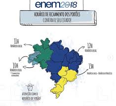 Para lhe ajudar a estudar efetivamente a partir das edições anteriores do enem, separamos todas as provas e gabaritos a partir de 2009 e desenvolvemos uma fórmula infalível Enem 2018 Confira O Horario Das Provas Em Cada Estado