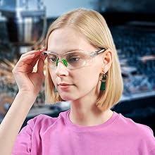 Schutzbrille Arbeitsbrille SAFEYEAR Schutzbrille SG003