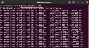 Ping Command In Ubuntu 20 04