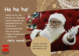 Eu me lembro muito bem foi numa véspera de natal cheguei em casa encontrei minha nega zangada, a criançada chorando mesa vazia, não tinha nada. Papai Noel Visitara Rodoviaria De Foz Do Iguacu Na Vespera De Natal Radio Cultura Foz Am 820