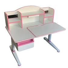 Symple Stuff Araceli Adjustable Kids Study Desk With Book Shelf Wayfair Kids Study Desk Desk Adjustable Height Desk