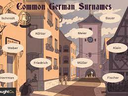 Here is a list of some of the most famous wizard names throughout history: The Top 100 German Surnames