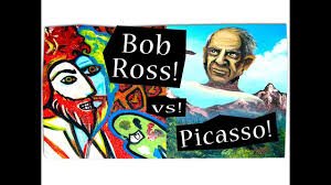 Timelapse Art Bob Ross Vs Pablo Picasso Youtube Miley cyrus vs joan of ar. timelapse art bob ross vs pablo picasso