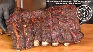 How To Smoke Beef Back Ribs American Wagyu Lone Star Grillz In 2020 Smoked Beef Back Ribs Beef Back Ribs Smoked Beef