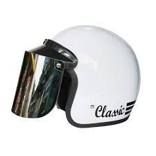 Ada banyak cara untuk membuat. Jual Helm Bogo Dewasa Polos Motor Retro Classic Klasik Wanita Pria Kaca Datar Injak Silver Full Leher Sni Murah Juni 2021 Blibli