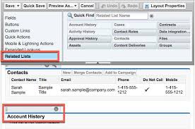 Enable Account Field History Tracking Unit Salesforce Trailhead