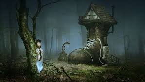 Two Girls Boot House Forest Wallpaper Fairy Tales Fantasy Forest Girl Children The Witch Pxfuel Fantasy places fantasy world fantasy forest magic forest forest elf mystical forest fantasy town names forest village fantasy village. two girls boot house forest