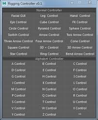 Jeder buchstabe des arabischen alphabets wird mit einem wort, das mit diesem. Rigging Controllers For Maya Free Games Scripts Plugins Downloads For Maya