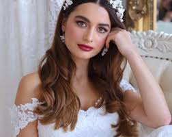 Harlen Clay Flowers Tiara, Floral Headpiece, Bridal Headpiece, Bridal  Headband, Silver, Gold, Rose Gold,bridal Accessory