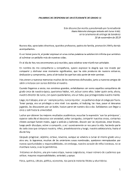 Check spelling or type a new query. Palabras De Despedida De Una Estudiante De Undecimo Grado By Carlos Gabriel Sandoval Cardenas Issuu