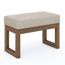 Simpli Home Milltown Contemporary Footrest Ottoman In 2021 Small Ottoman Ottoman Ottoman Bench