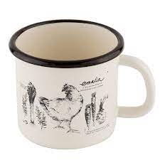 Wystarczy jeden kubek emaliowany, żeby w gustowny sposób wzbogacić każdą kuchnię. Kubek Emaliowany Emalia Polska Pleszew Rosol 9 Cm 550 Ml Zasmakujradosci Pl