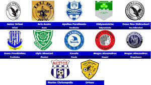 There are overall 16 teams that compete for the title every year between september and june. World Football Badges News Greece 2017 18 Gamma Ethniki