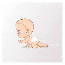 Vector illus drawing by museyushaya 2 / 151 vector cute baby boy crawling stock illustration by thecreativemill 2 / 253 green caterpillar crawling on white background stock illustrations by bluering 3 / 49 cute cartoon baby sleeping and crawling drawings by sudowoodo 1 / 309 a big ant crawling clip art by colematt 1 / 298 crawling baby drawing. Active Baby Of Age From 6 Months To Year Learn To Crawl Walk Baby Illustration Cute Little Baby Baby Cartoon