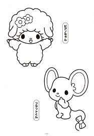 Kuromi is a white rabbit wearing a black clown hat with a pink skull ornament and has a. My Melody Coloring Pages Kuromi Coloring Pages Az Coloring Pages Coloring Home