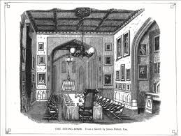To view this image, visit the archives research room on the 4th floor at the society headquarters building in madison, wi. The Dining Room Of The Sublime Society Of Beefsteaks Note The Hats On Download Scientific Diagram