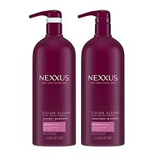 Visibly heal signs of severe hair damage. Amazon Com Nexxus Color Assure Shampoo And Conditioner For Color Treated Hair Color Assure Enhance Color Vibrancy For Up To 40 Washes 33 8 Oz 2 Count Beauty Personal Care