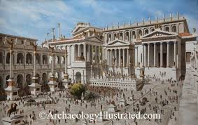 Roman Forum 1st Century Ad This Reconstruction Of The Roman Forum Relies On Two Centuries Of Exploration Of Th Ancient Roman Architecture Arch Of Titus Rome