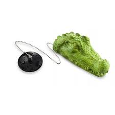 お風呂にワニが カバが 動物の頭部が付いたバスタブ栓 bathtub plug バスタブ カバ 工廠