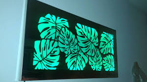 Metal Wall Art Led Panel Raggio Led Light Led Wall Art Metal Wall Art Wall Art