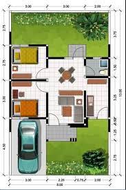 Desain rumah minimalis type 45/84. 8 Inspirasi Gambar Denah Rumah Minimalis Modern Type 45