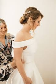 Perfect for brides with short hair, to copy this hayden panettiere's regal crown, start with a dutch braid from the outer corner of your eyebrow, and work your way around your face and behind your ear. Bridal Inspiration Archives Wedding Make Up And Hair Stylist London