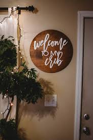 Welcome to My Crib Nursery Sign