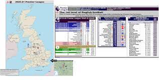 Eng Premier League Eng 1st Level Billsportsmaps Com