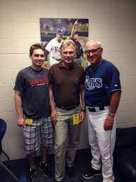 However, sajak's 30 year old son — patrick michael james sajak — has kept. Joe Maddon On Twitter Too Bad Jerry Meals Photo Bombed Us Thanks To Pat Sajak And Son Patrick For Stopping By Http T Co Elcw5fkmq0