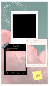 Polaroid Frame Aesthetic Polaroid Template Aesthetic Polaroidtemplateaesthetic Instagram Frame Template Photo Collage Template Instagram Frame
