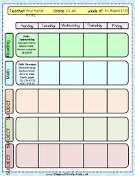 Free Editable Lesson Plan Template Editable Lesson Plan Template Lesson Plan Template Free Lesson Plan Templates