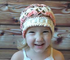 Crochet Pattern for Butterfly Garden Beanie