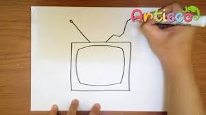 Welcome to our official facebook page! How To Draw A Tv Step By Step For Kindergarten Youtube